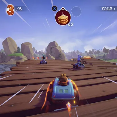 Microids igra za PS5 Garfield Kart 2 - Sve što možeš driftati