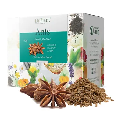 Dr. Plant Čaj, Anis plod, 50g
