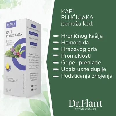 Dr. Plant Kapi Plućnjaka, 30ml
