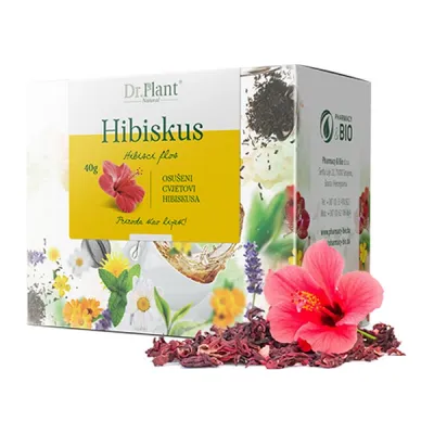 Dr. Plant Čaj, Hibiskus cvijet, 40g