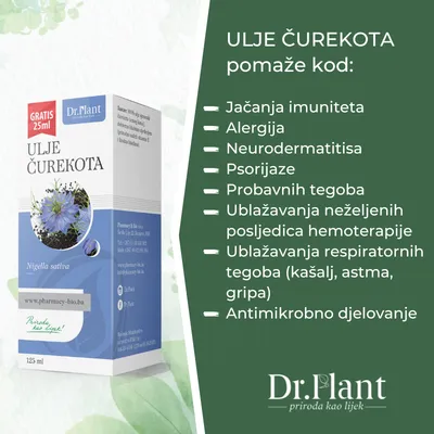 Dr. Plant Ulje Čurekota, 125ml