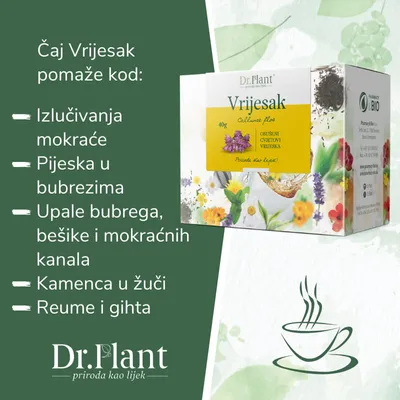 Dr. Plant Čaj, Vrijesak, 40g