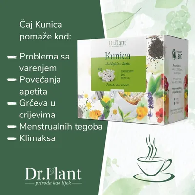 Dr. Plant Čaj, Kunica, 40g