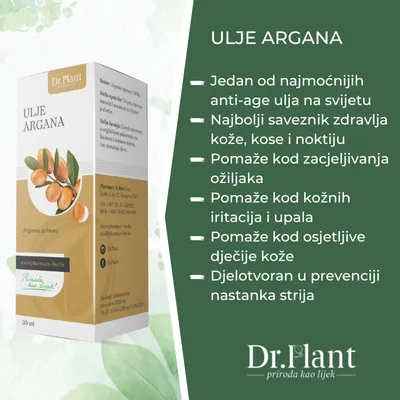 Dr. Plant Ulje Argana, 30ml
