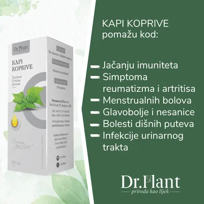 Dr. Plant Kapi Koprive, 30ml