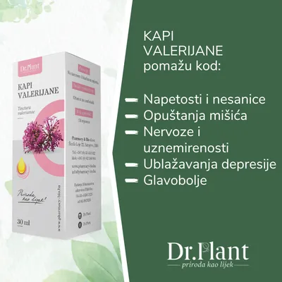 Dr. Plant Kapi Valerijane, 30ml