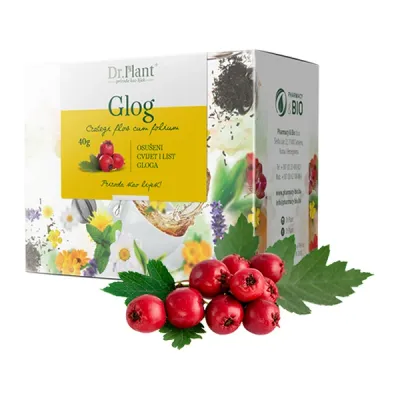 Dr. Plant Čaj, Glog, 40g