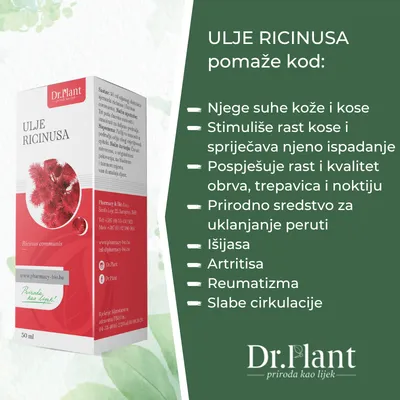 Dr. Plant Ulje Ricinusa, 50ml
