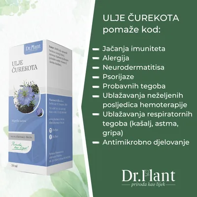Dr. Plant Ulje Čurekota, 50ml
