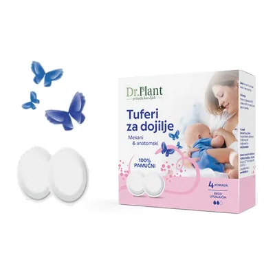 Dr. Plant Prirodni tuferi za dojilje, 4 Komada