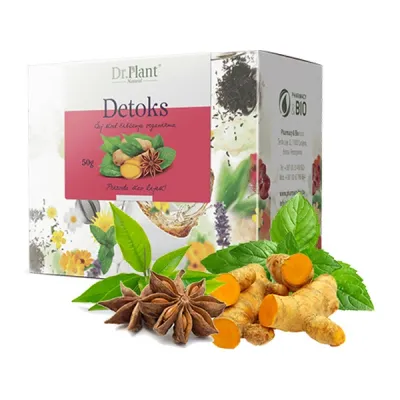 Dr. Plant Čaj, Detoks, 50g
