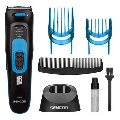 Sencor Šišač za kosu SHP 4502BL, Crno-plavi
