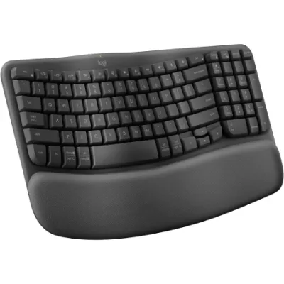 Logitech Bežična Tastatura Wave Keys, Crna
