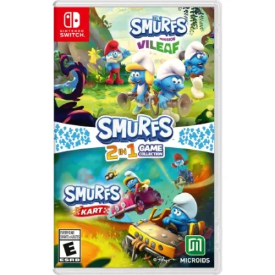 Microids Igrica za Nintendo Switch The Smurfs 2 in 1 Game Collection