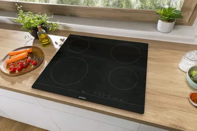 Gorenje Ugradna ploča ECT601FM, Staklokeramika, 4 grejne zone, Crna