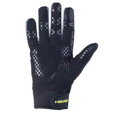 Head Muške biciklističke rukavice Long Warm 5811, Teget-zelene