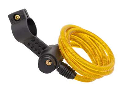 Golden Key Spiralna brava za zaključavanje, Ključ, 8x1200mm, Žuta