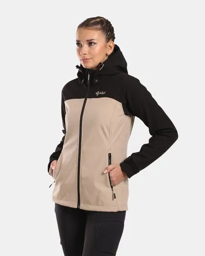 Kilpi Ženska jakna Softshell Ravia, Krem-crna