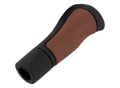 Herrmans Gripovi za biciklo Trekking Ergo, 120 mm, Crno-braon