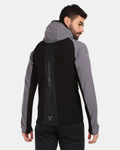 Kilpi Muška jakna Softshell Baleo, Sivo-crna