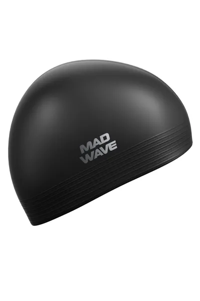 Mad Wave Kapa za plivanje Solid Soft, Latex, Crna