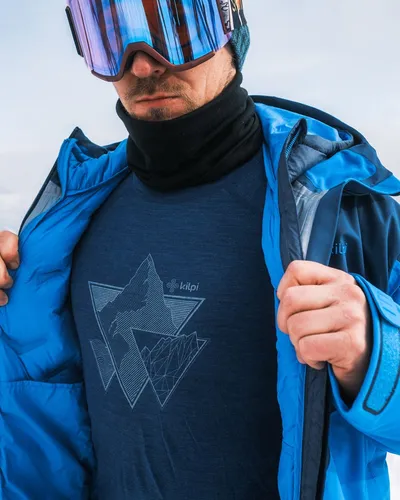 Kilpi Muška termalna majica Mavora Top, Teget