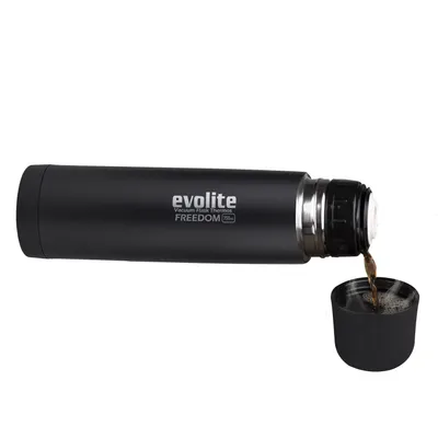 Evolite Freedom Termos boca, 750ml, Crna