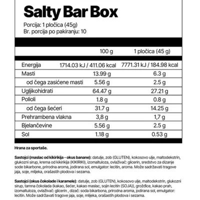 4Endurance 4Energy Salty Bar - Chocolate-Caramel