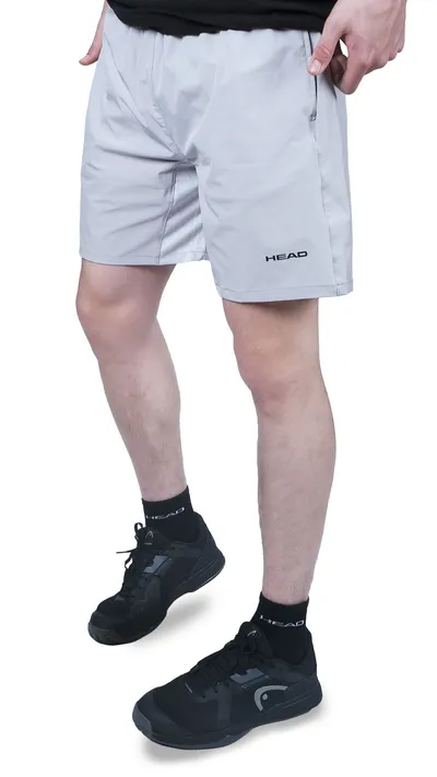 Head Muški šorts Dexter Active, Sivi