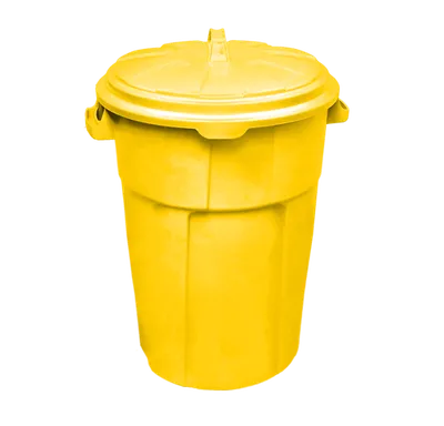 Kanta za smeće Duo, 90L, Žuta