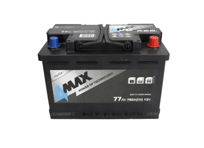 4Max Pokretački akumulator D+, 77 Ah, 760 A