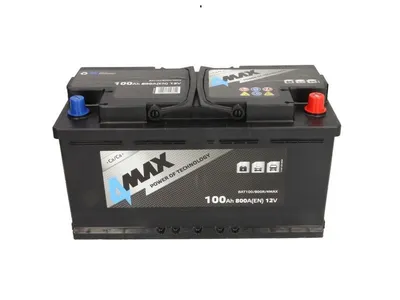 4Max Pokretački akumulator D+, 100 Ah, 800 A