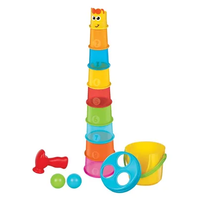 Infantino Edukativna igračka žirafa 004702