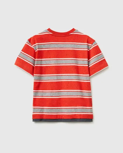 Benetton Majica za dječake 3T52G10MIP-901-XX, Crvena