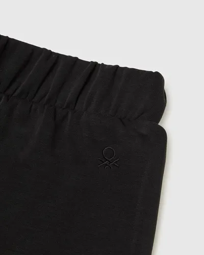 Benetton Trenerka za djevojčice 3M9KCF071G-100-EL, Crna