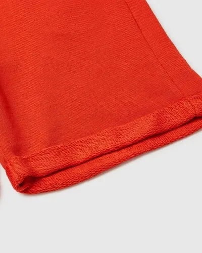 Benetton Kratke hlače za dječake 3J68C901GG-34Y-S, Crvene