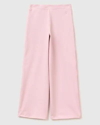 Benetton Široke pantalone za djevojčice 46D6CE04CG-0C3-XL, Roze