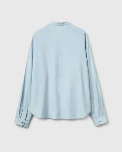 Benetton Ženska bluza 5X0VDQ0DD-72C-S, Svijetloplava