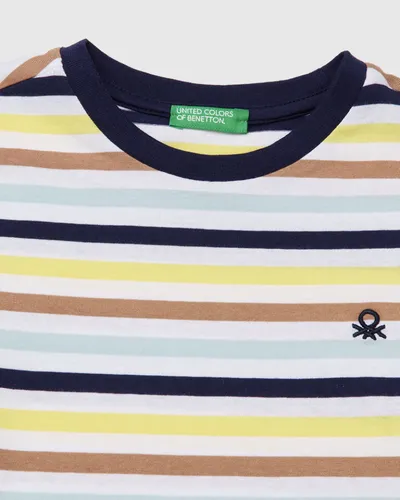 Benetton Majica za dječake 39IAC10S8G-905-S, Šarena