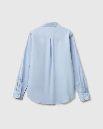 Benetton Ženska košulja 5WPQDQ0AX-12C-S, Plava