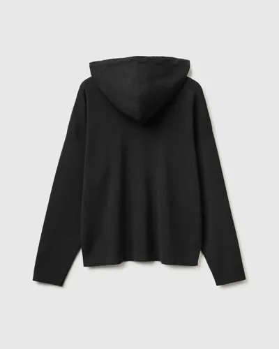 Benetton Ženska dukserica 1LHGD204M-100-L, Crna