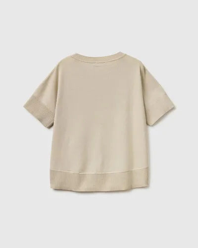 Benetton Ženski džemper 1C19D10G3-152-M, Krem
