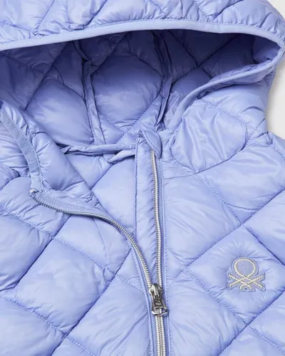 Benetton Prsluk za djevojčice 21INCJ017G-13E-XL, Ljubičasti