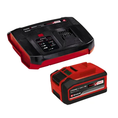 EINHELL Power X-Change Starter KIT 18V 4-6Ah baterija & 6A Booster punjač