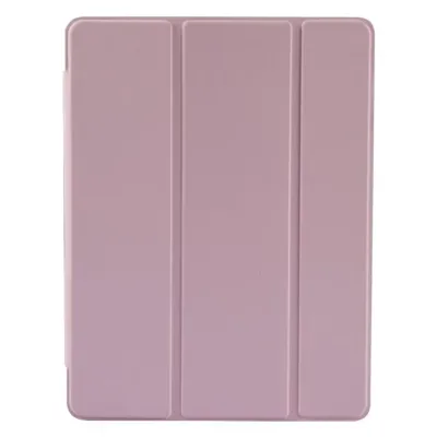 Futrola za iPad 10.2, 2020 Transparent TPU + PU Leather, Roze
