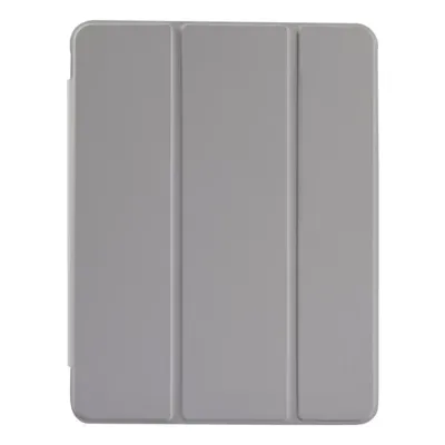 Futrola za iPad 10.2, 2020 Transparent TPU + PU Leather, Siva