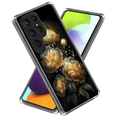 Maska za mobitel Samsung Galaxy S25 Pattern Printed, Crna