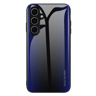 Maska za mobitel Samsung Galaxy S25 Carbon Fiber Texture, Teget