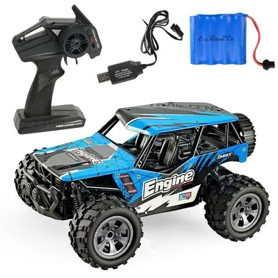 Off-Road autić Electric Monster Truck, 20km/h 1:20 2.4G Remote Racing RC, Plavi