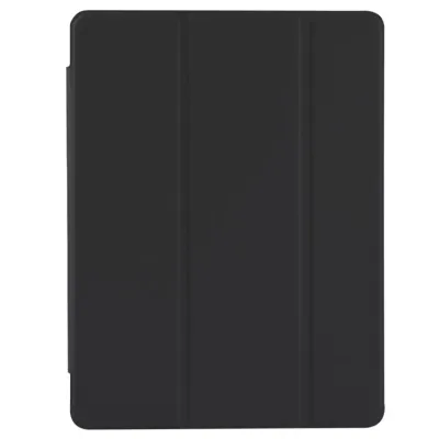 Futrola za iPad 10.2, 2020 Transparent TPU + PU Leather, Crna